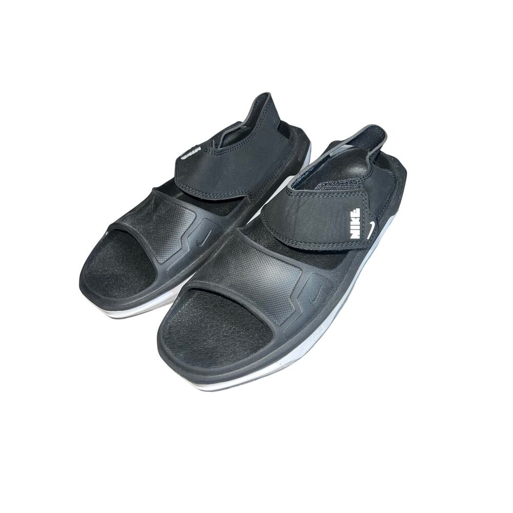 Nike Just do It Playscape Big Kids Black strap comfort Sandals CU5296-001 US 6Y